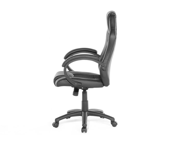 Beliani Cadeira de escritório FIGHTER Azul Marino