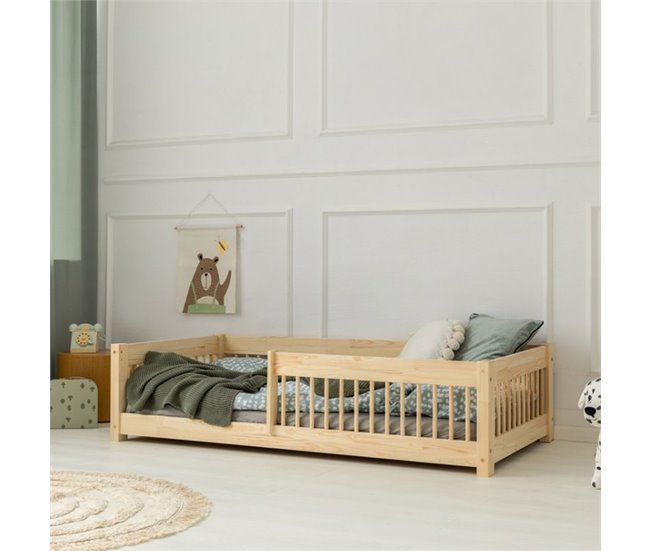 Cama infantil de madeira Mila Montessori CPW 96x199 Madeira