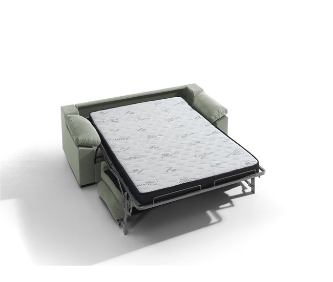 Sofá cama 3 lugares NIMBUS na cor bege Verde