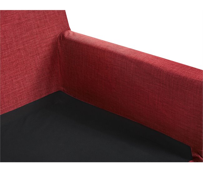 Beliani Capa de sofá GILJA bezug Vermelho