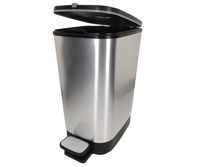 Curver Contentor com pedal Chic Bin 30-35L Cinza
