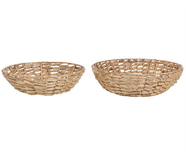 Beliani Cesto decorativo DALAT Bege