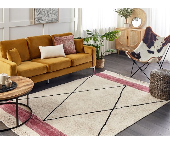 Beliani Pelos curtos AFSAR 160x230 Bege