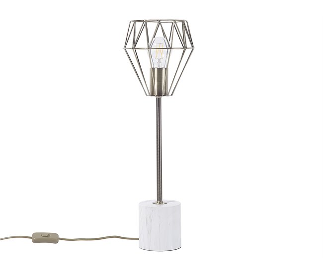 Beliani Candeeiro de mesa MOONI Dourado
