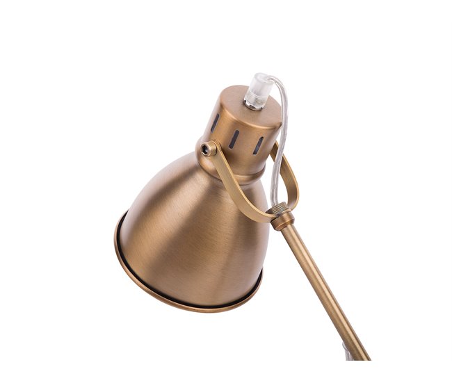 Beliani Candeeiro de mesa MONSAN Dourado