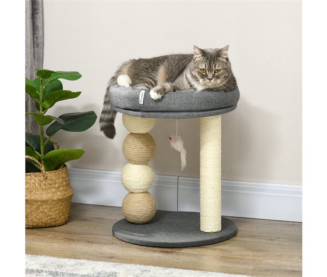 Arranhador para Gatos Cinza