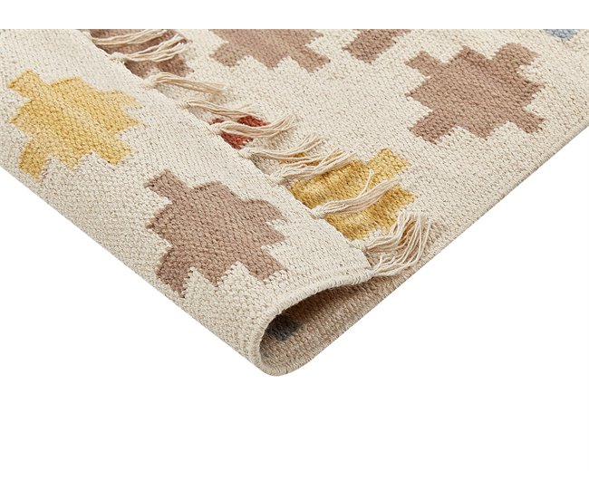 Beliani Kilim ATAN 80x300 Multicor