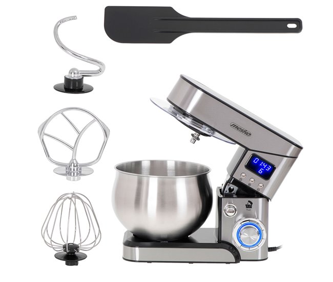 Batedeira com Taça Mesko MS4228 Inoxidavel