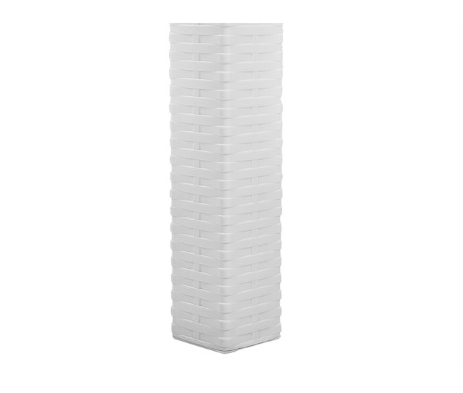 Beliani Mesa de jardim FOSSANO 80x140 Branco