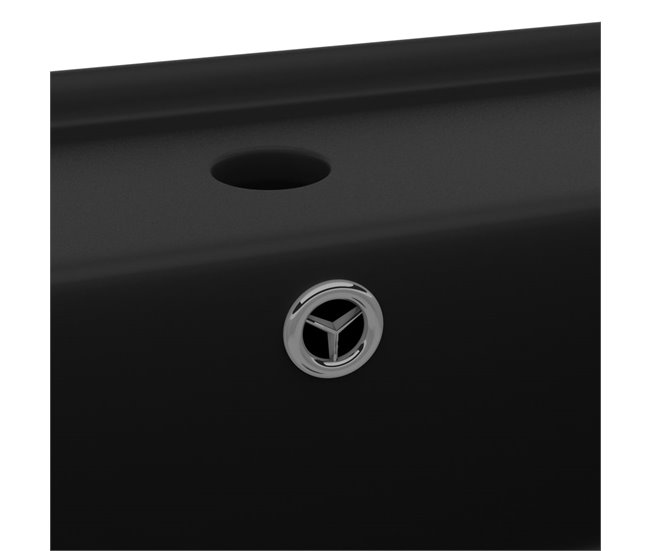 Lavatório - Lavabo - Pia de banheiro luxuoso quadrado Preto