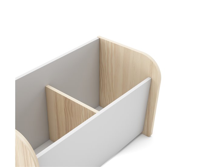 Arca SIANNE 2 aberturas Natural/ Branco