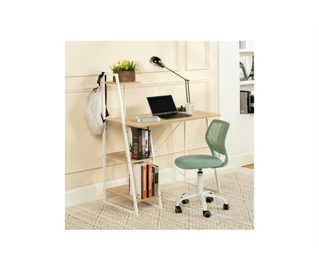 Cadeira de escritório infantil Turquesa