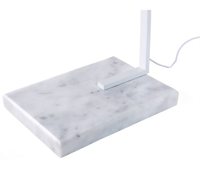 Beliani Candeeiro de pé BENUE Branco