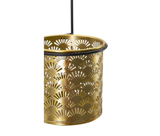 Vaso para Plantas MF687 Dourado