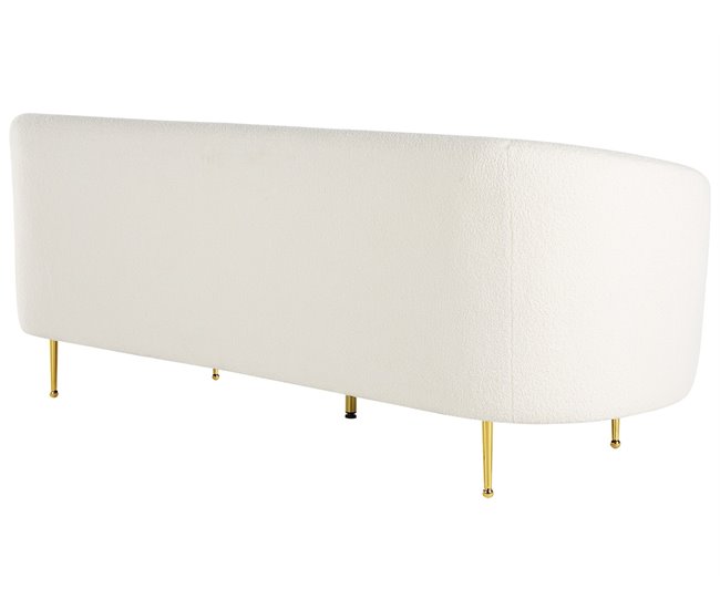 Beliani Conjunto de sofás LOEN Branco