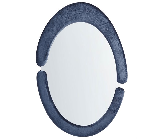 Beliani Espelho MASSAY 53x3 Azul