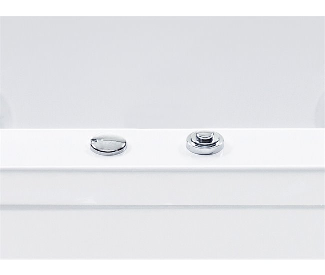 Beliani Banheira de interior VARADERO 90x183 Branco