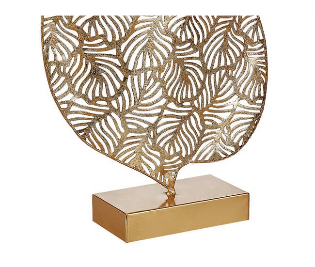 Beliani Acessório decorativo LITHIUM Dourado