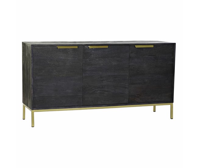 Aparador Preto/ Dourado