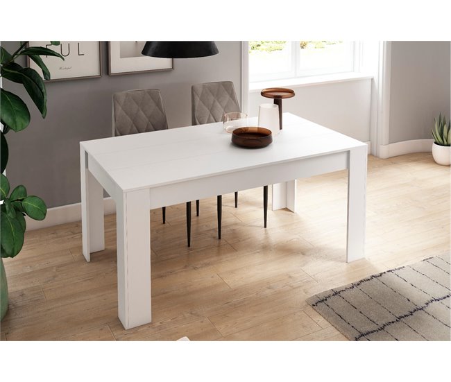  Mesa extensível KAI até 200 cm - 76 x 140 x 90 cm 140 Branco