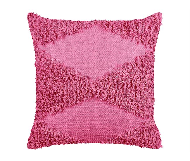 Beliani Cojín decorativo RHOEO 45x45 Rosa