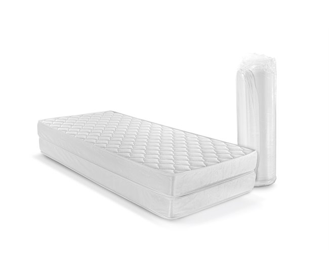 Conjunto 2 colchões para cama UPPSALA 80x200cm Branco