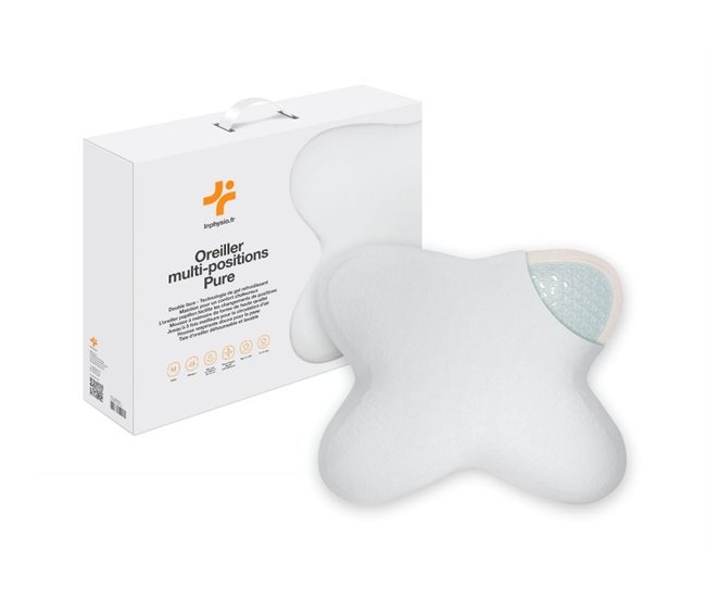Almofada Borboleta Refrescante Gel Multiposições Branco