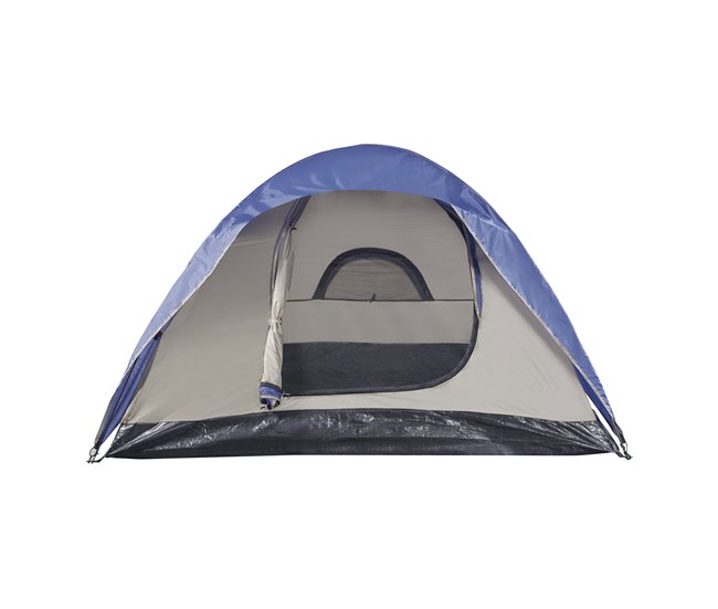 Tenda Bergeijk  de teto duplo em poliéster 213x213 Azul