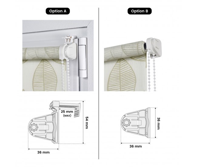 Estores impressos, estore de rolo com desenhos Translúcidos 