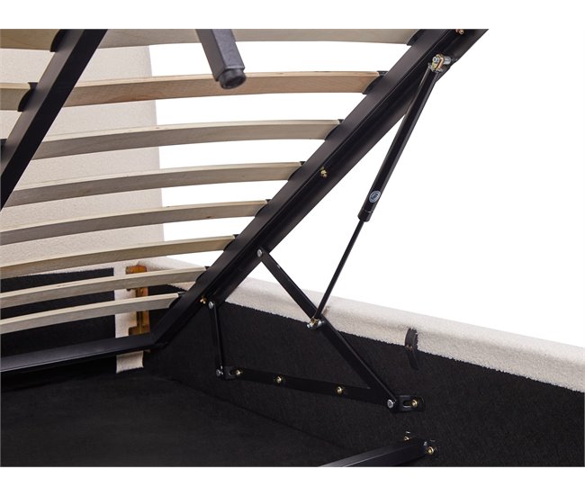 Beliani Cama baú Bouclé BLAGNAC 200x228 Bege