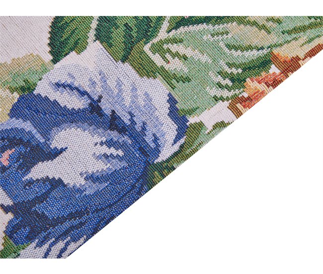 Beliani Entrelaçado FARWAN 140x200 Multicor