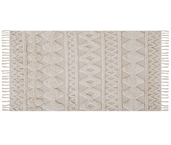 Beliani Pelos curtos DIDIM 80x150 Bege