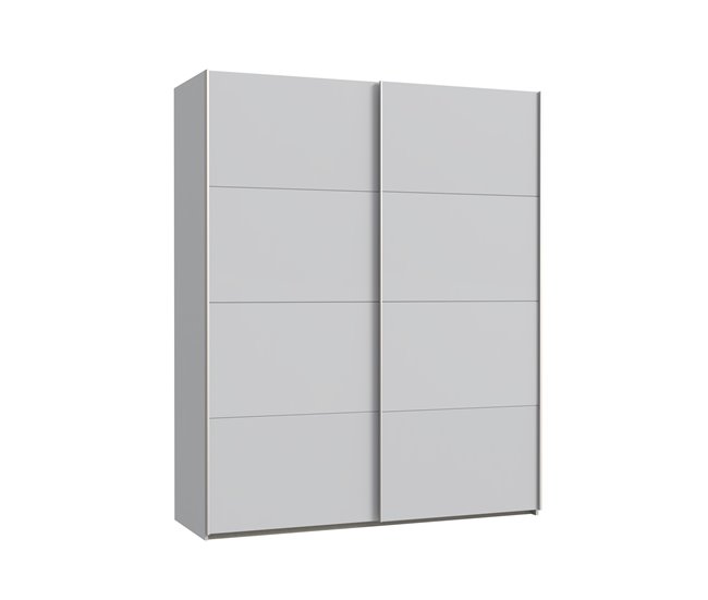 Roupeiro NEVADA portas deslizantes Cinza