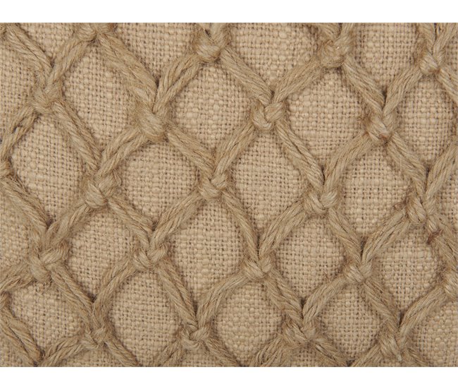 Beliani Almofada decorativa COLLOMIA Bege