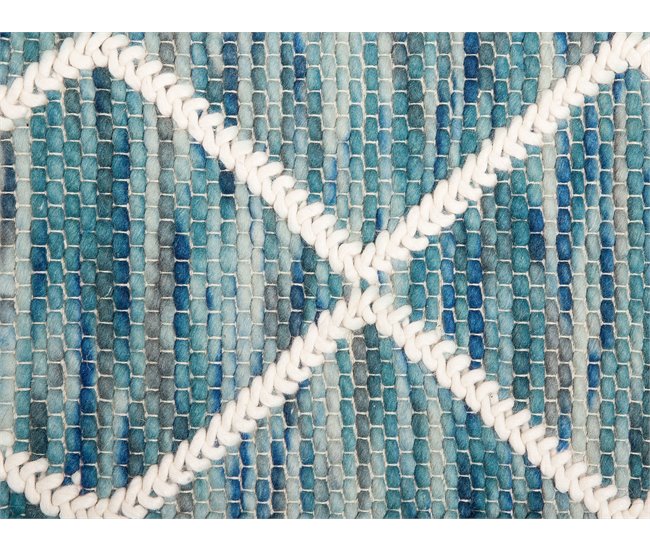 Beliani Pelos curtos BELENLI 140x200 Azul Claro