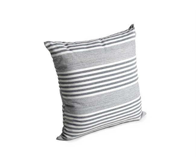 Almofada STYLE RAYAS 45x45cm Cinza