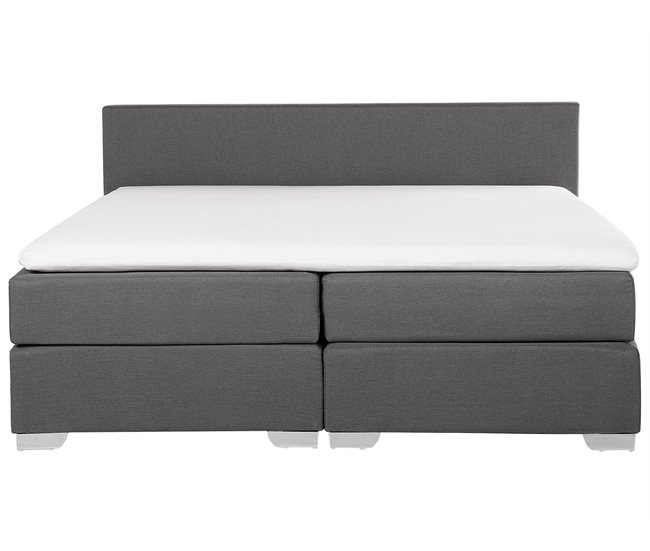 Beliani Cama continental Poliéster PRESIDENT 190x210 Bege
