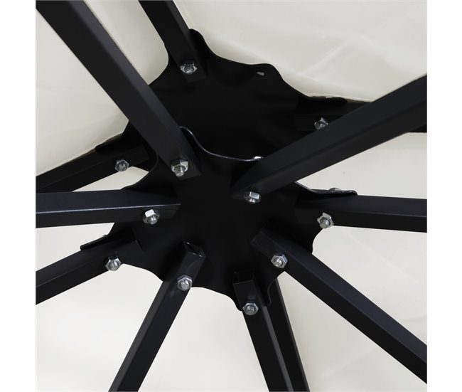 Pérgola CIRA 283x300x300cm cor bege Bege