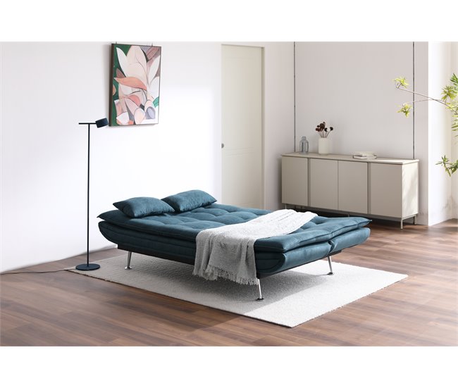 Sofá cama 3 lugares ALIA Azul