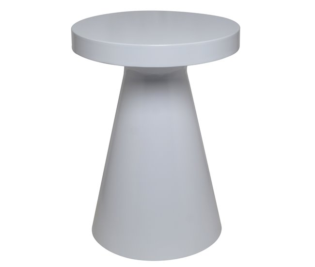 Mini mesa metálica PALMER 47x35cm Branco