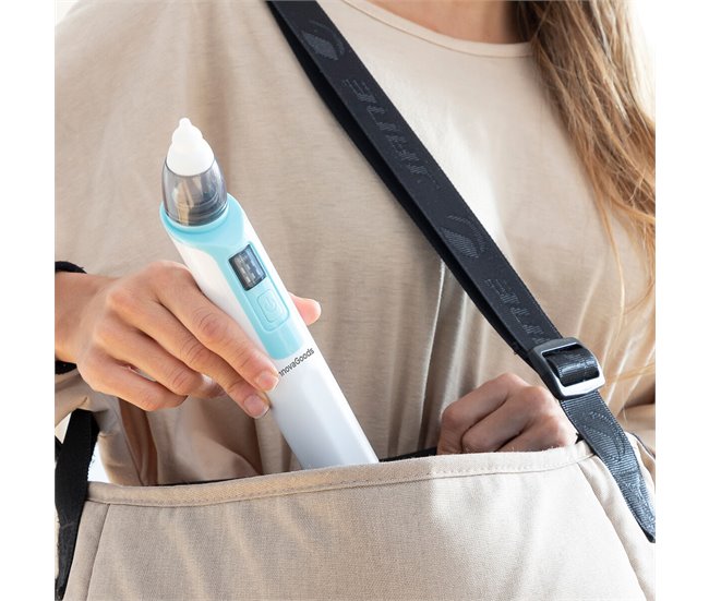 Aspirador Nasal Recarregável para Bebés Branco