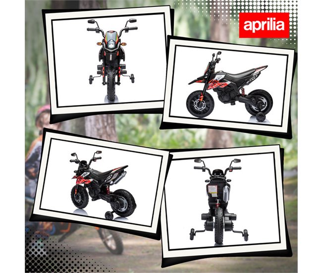 Mota elétrica infantil PP, Metal AIYAPLAY Vermelho