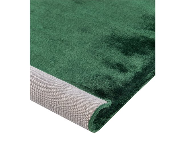 Beliani Pelos curtos GESI II 200x300 Verde Escuro