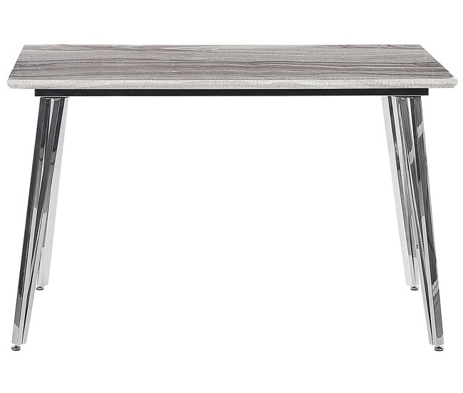 Beliani Mesa de jantar GREYTON 70x120 Branco