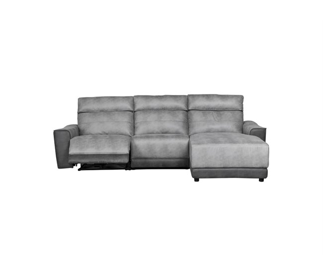 Chaise longue relax eléctrico MOON Cinza