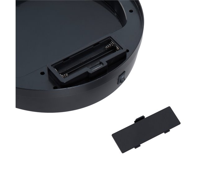 Caixote de Lixo Aço Inoxidável, ABS e PP HOMCOM, casa - cozinha Cinza