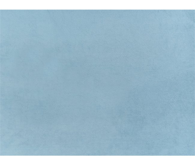Beliani Cama Veludo FITOU 100x214 Azul Claro