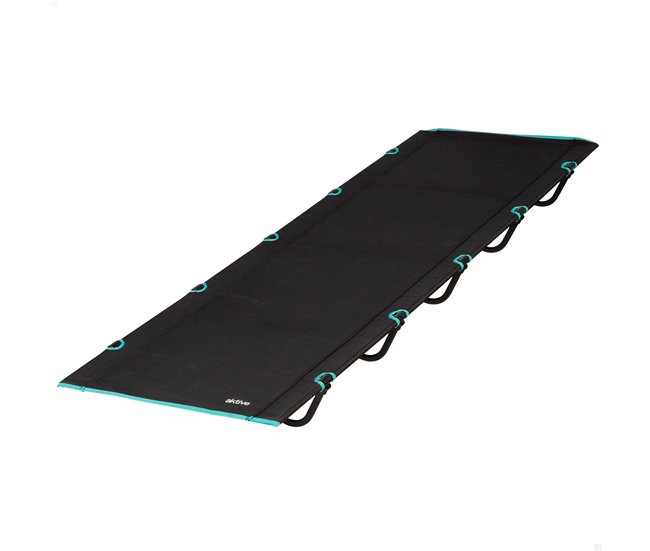 Aktive Cama de acampamento dobrável com bolsa de transporte Azul