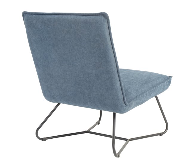 Cadeirão decorativo LEO Azul