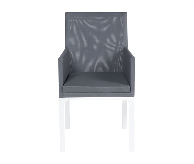 Beliani Conjunto de refeição BACOLI Branco/ Bege